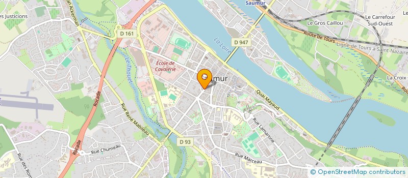 localisation de l'entreprise NAVARRO PRIGNON  SAUMUR