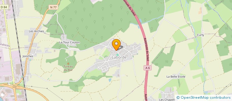 localisation de l'entreprise NAVARRO SC  AUXERRE