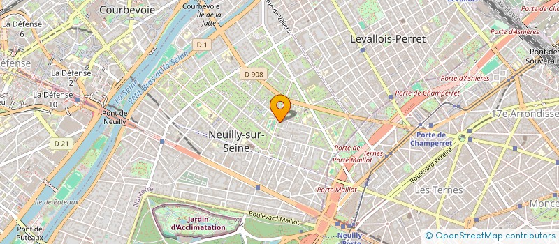 localisation de l'entreprise NAVAS à NEUILLY-SUR-SEINE