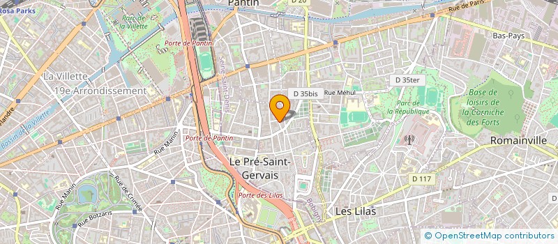 localisation de l'entreprise NAVASSO à LE PRE-SAINT-GERVAIS