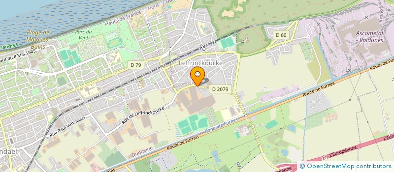 localisation de l'entreprise NAVE C ET O EN ABREGE NAVE C ET O à DUNKERQUE