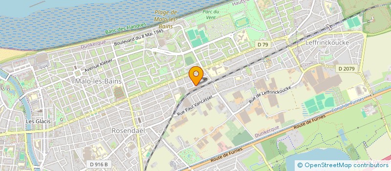 localisation de l'entreprise NAVE MAURICE SOC à DUNKERQUE