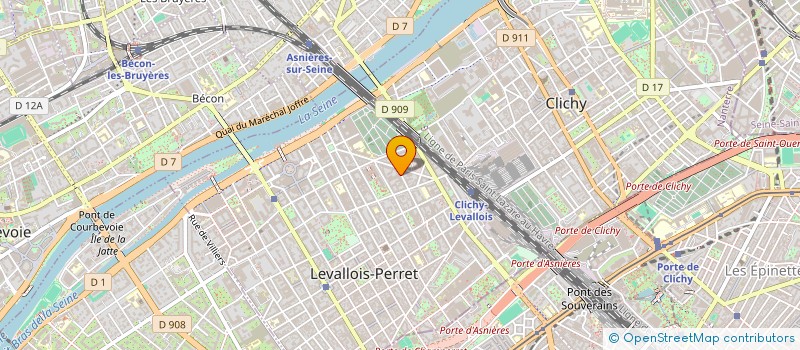 localisation de l'entreprise NAVELYS HOLDING  LEVALLOIS-PERRET