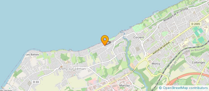 localisation de l'entreprise NAVEMY à THONON-LES-BAINS