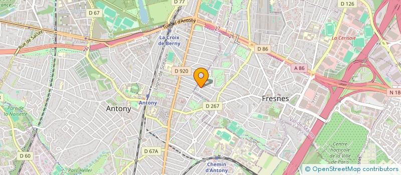 localisation de l'entreprise NAVENA  FRESNES