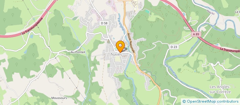 localisation de l'entreprise NAVES BASKET CLUB  NAVES