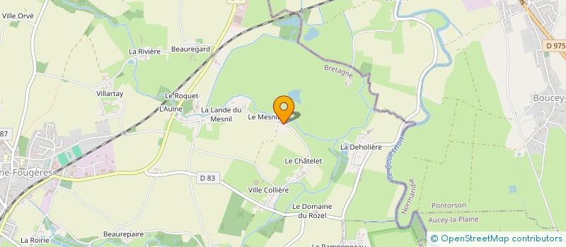 localisation de l'entreprise NAVET INVESTISSEMENT  PLEINE-FOUGERES