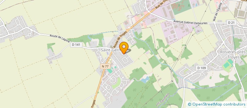 localisation de l'entreprise NAVET'LOC BY AD  SAINT-GERMAIN