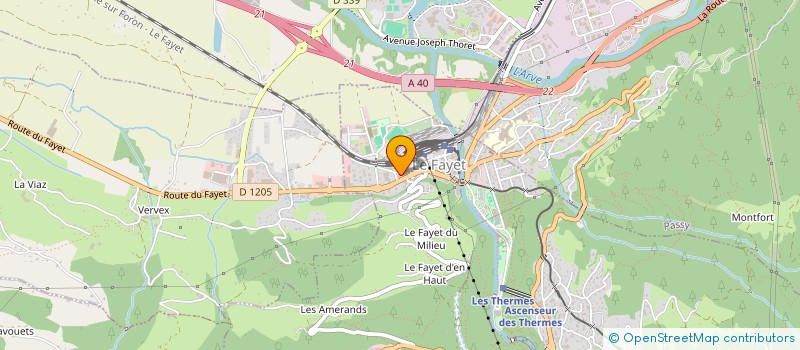 localisation de l'entreprise NAVETAT SARAH & VINCENT  SAINT-GERVAIS-LES-BAINS