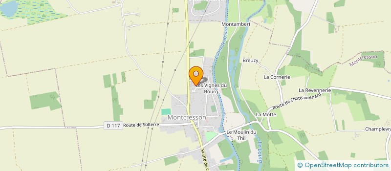localisation de l'entreprise NAVETES à MONTCRESSON
