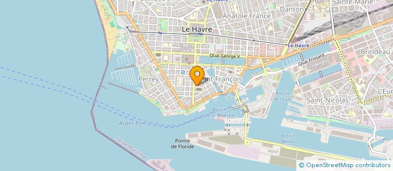 localisation de l'entreprise NAVETTE EXPRESS SHUTTLE  LE HAVRE