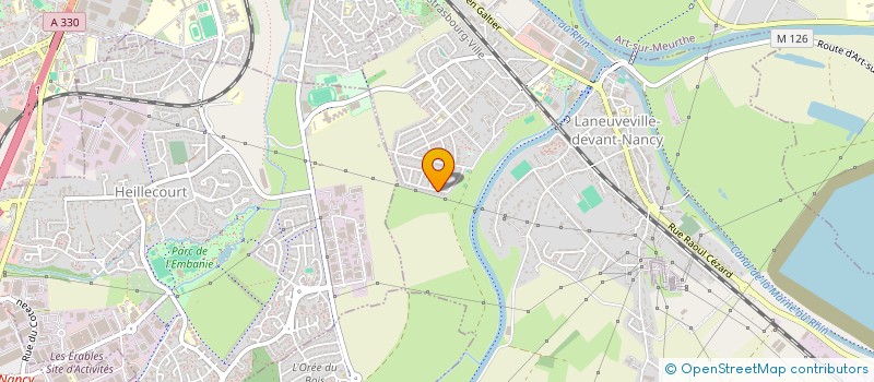 localisation de l'entreprise NAVETTE PAS CHER  LANEUVEVILLE-DEVANT-NANCY