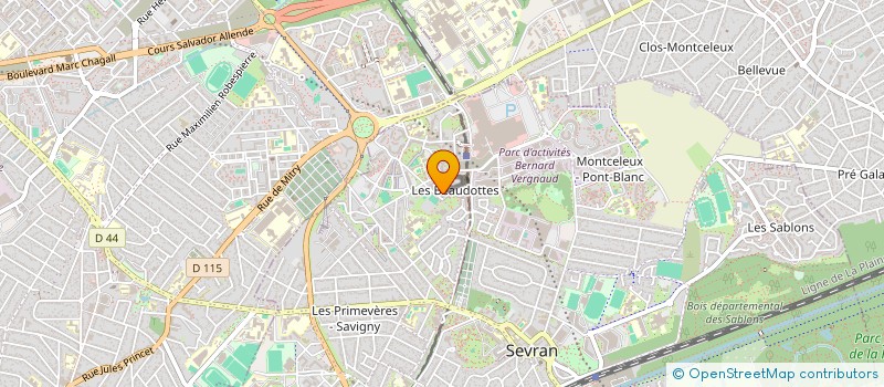 localisation de l'entreprise NAVETTES ALLIANCE à SEVRAN