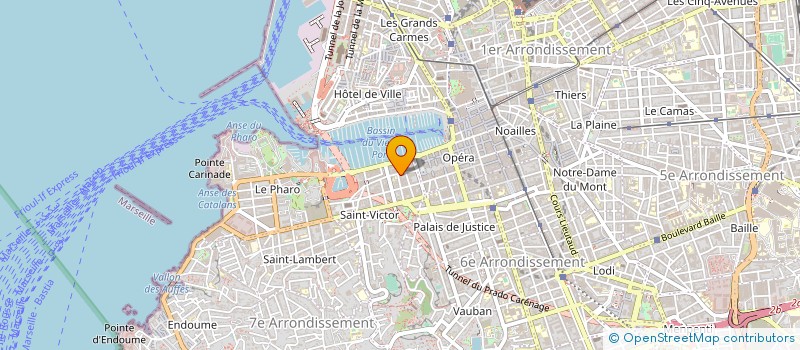 localisation de l'entreprise NAVETTES DES DOCKS à MARSEILLE