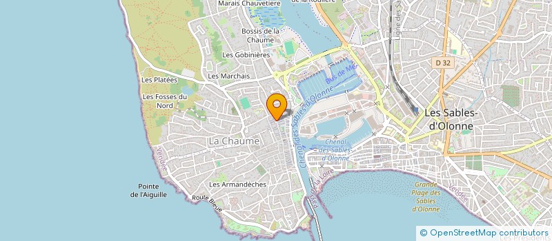 localisation de l'entreprise NAVI à LES SABLES D'OLONNE