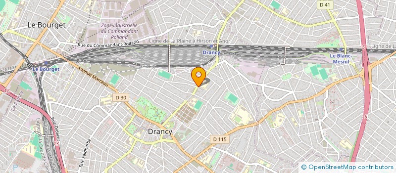 localisation de l'entreprise NAVI BAT à DRANCY