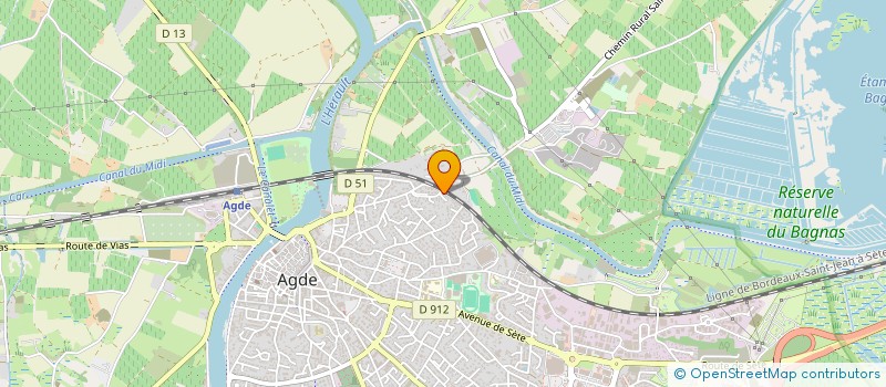 localisation de l'entreprise NAVI BOYER  AGDE