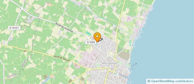 localisation de l'entreprise NAVI SERVICES 34 à MARSEILLAN