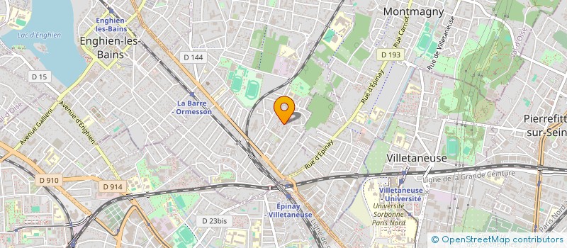 localisation de l'entreprise NAVIBAT  DEUIL-LA-BARRE