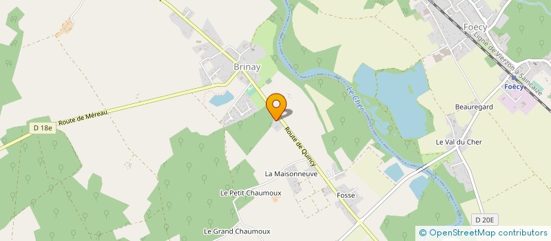 localisation de l'entreprise NAVICABE  BRINAY