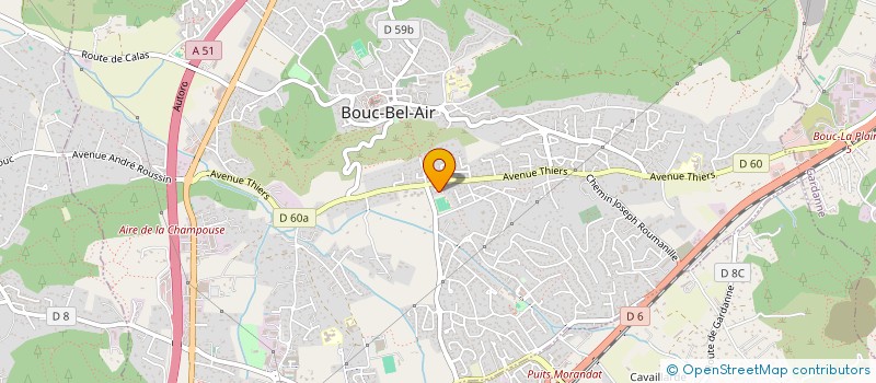 localisation de l'entreprise NAVICAR à BOUC-BEL-AIR