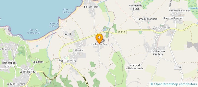 localisation de l'entreprise NAVIER THOMAS  FERMANVILLE