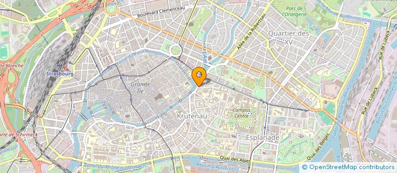 localisation de l'entreprise NAVIGATION SERVICE à STRASBOURG