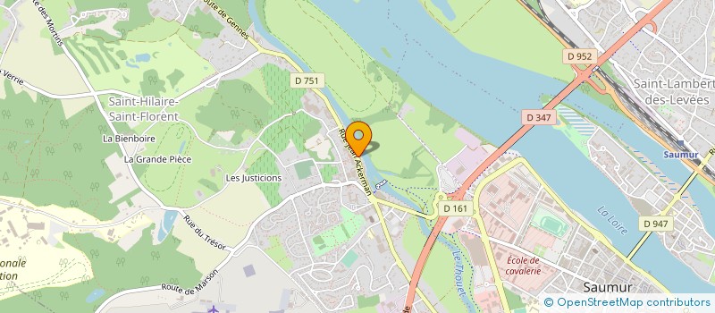 localisation de l'entreprise NAVILOIRE-ALAT  SAUMUR