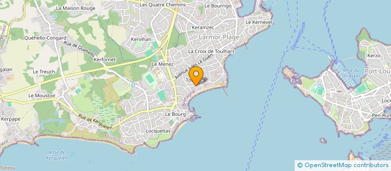 localisation de l'entreprise NAVILYS  LARMOR-PLAGE