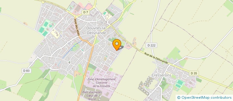 localisation de l'entreprise NAVINANCE  DOUVRES-LA-DELIVRANDE