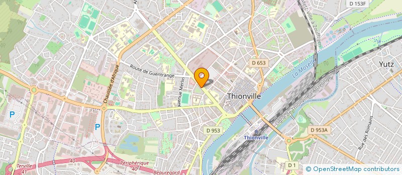 localisation de l'entreprise NAVIPARTS à THIONVILLE