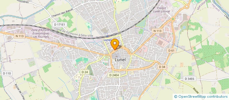 localisation de l'entreprise NAVIRCOM à LUNEL