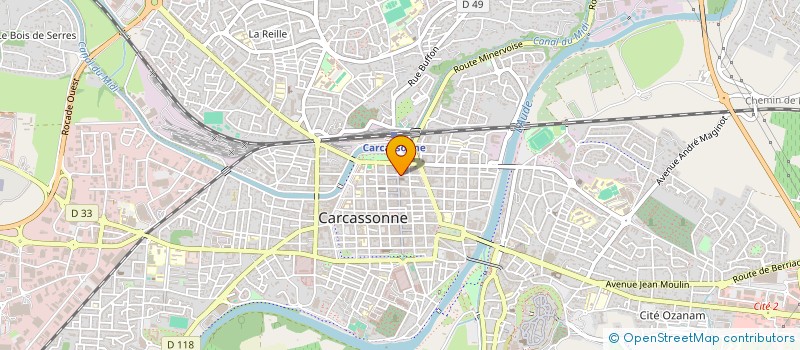 localisation de l'entreprise NAVIRE D'AVENIR à CARCASSONNE