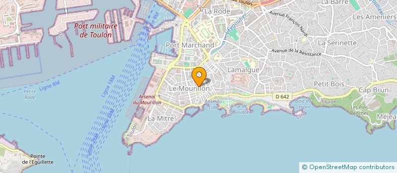 localisation de l'entreprise NAVIS FAMILIA  TOULON