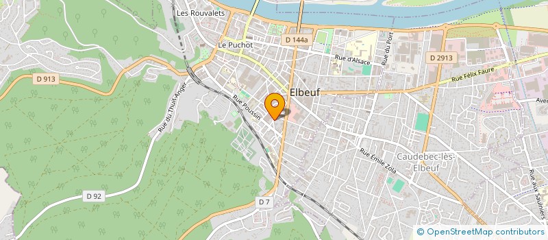 localisation de l'entreprise NAVISEO RELATIONS HUMAINES  ELBEUF