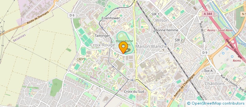 localisation de l'entreprise NAVISKA à REIMS