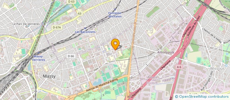localisation de l'entreprise NAVISKILL à MASSY