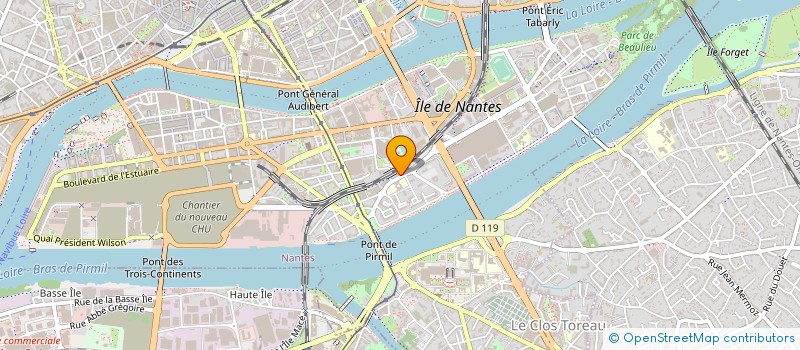 localisation de l'entreprise NAVISPORT PAYS DE LOIRE à NANTES