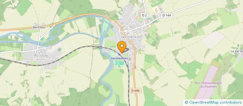 localisation de l'entreprise NAVITI  VERMENTON