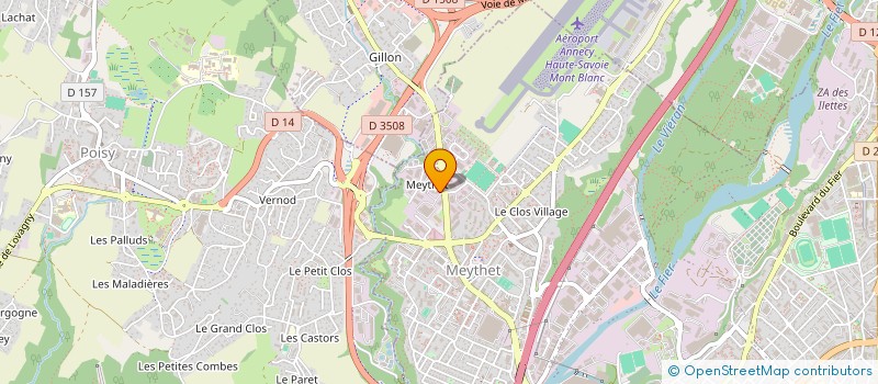 localisation de l'entreprise NAVITIS  ANNECY