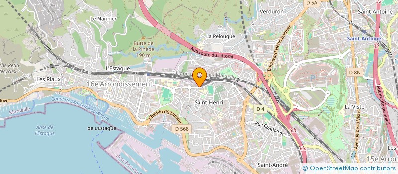 localisation de l'entreprise NAVITRANS AFRIQUE à MARSEILLE