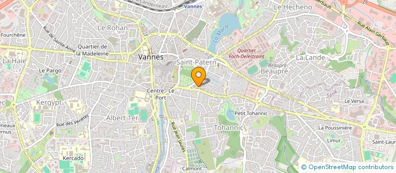 localisation de l'entreprise NAVIX à VANNES