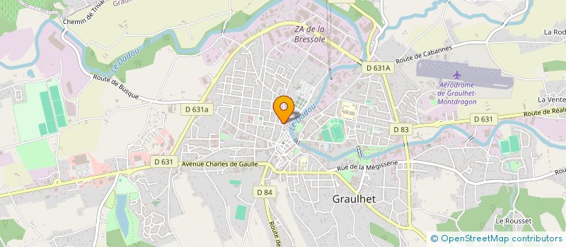 localisation de l'entreprise NAVNIC  GRAULHET