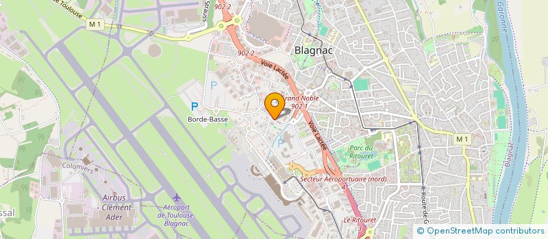 localisation de l'entreprise NAVOCAP à BLAGNAC