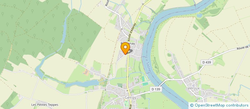 localisation de l'entreprise NAVOISEAU IMMOBILIER  GERGY