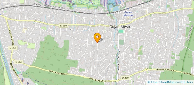 localisation de l'entreprise NAVONA  GUJAN-MESTRAS