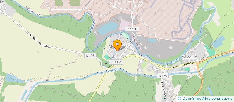 localisation de l'entreprise NAVONE VIEIRA à MOESLAINS