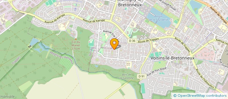 localisation de l'entreprise NAVPRESSE à VOISINS-LE-BRETONNEUX
