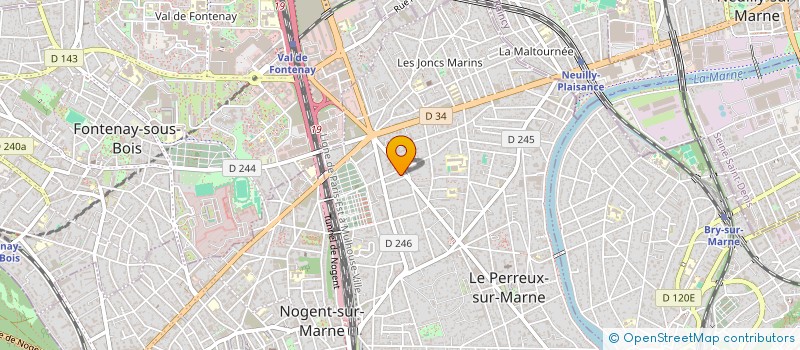 localisation de l'entreprise NAVRE POUR TES OREILLES à LE PERREUX-SUR-MARNE