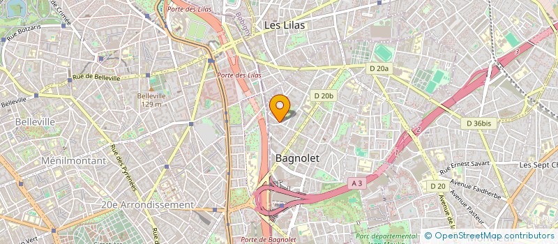 localisation de l'entreprise NAVSARI  BAGNOLET